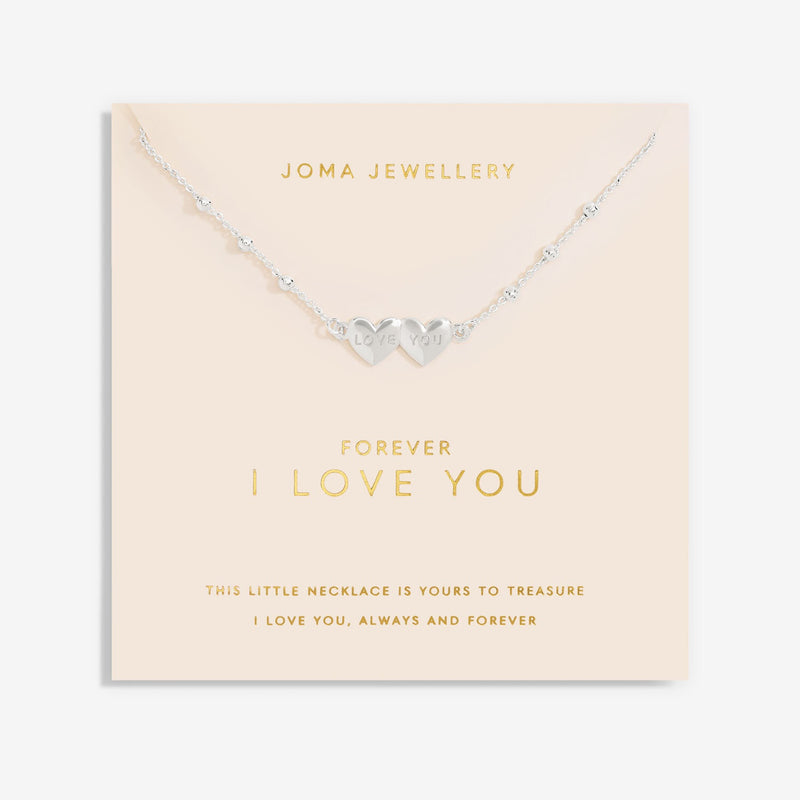 Joma Jewellery Forever Yours 'Forever I Love You' Necklace 6733