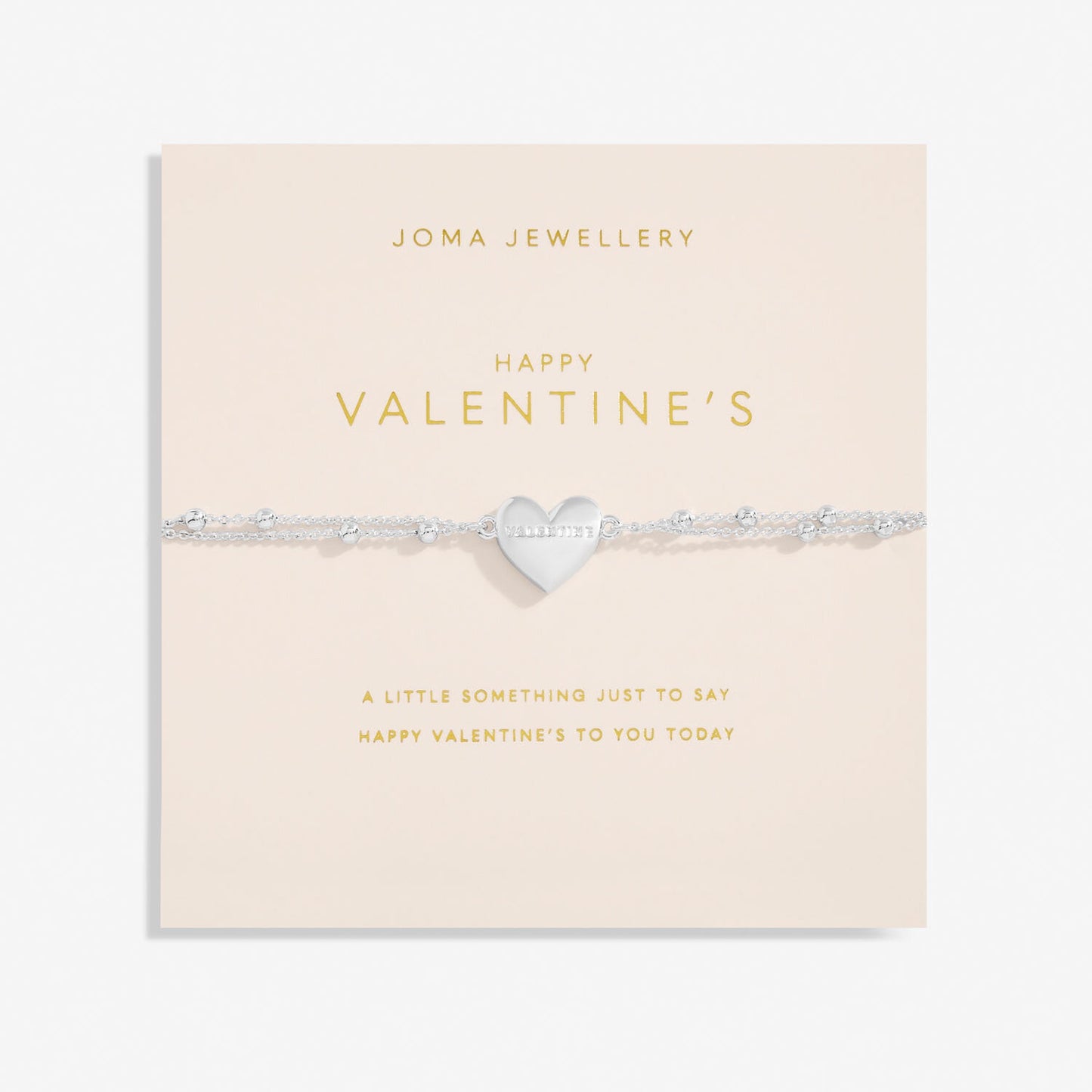 Joma Jewellery Forever Yours 'Happy Valentine's' Bracelet 6734