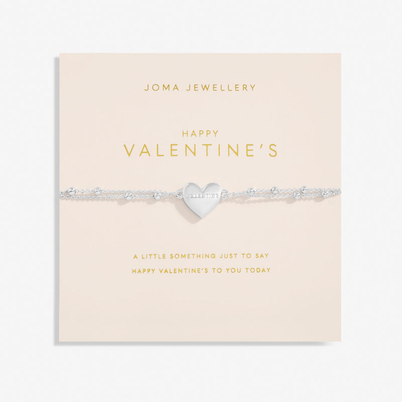 Joma Jewellery Forever Yours 'Happy Valentine's' Bracelet 6734