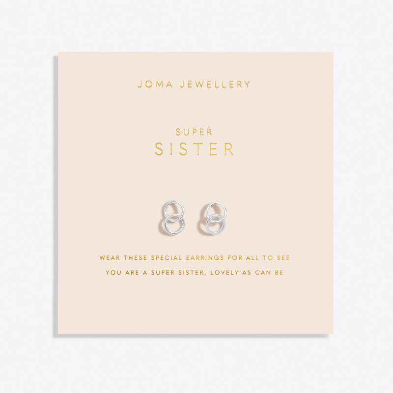 Joma Jewellery Forever Yours 'Super Sister' Earrings 6762