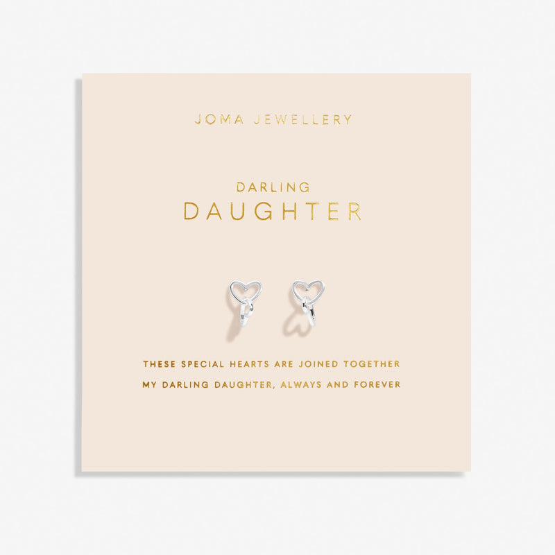 Joma Jewellery Forever Yours 'Darling Daughter' Earrings 6765