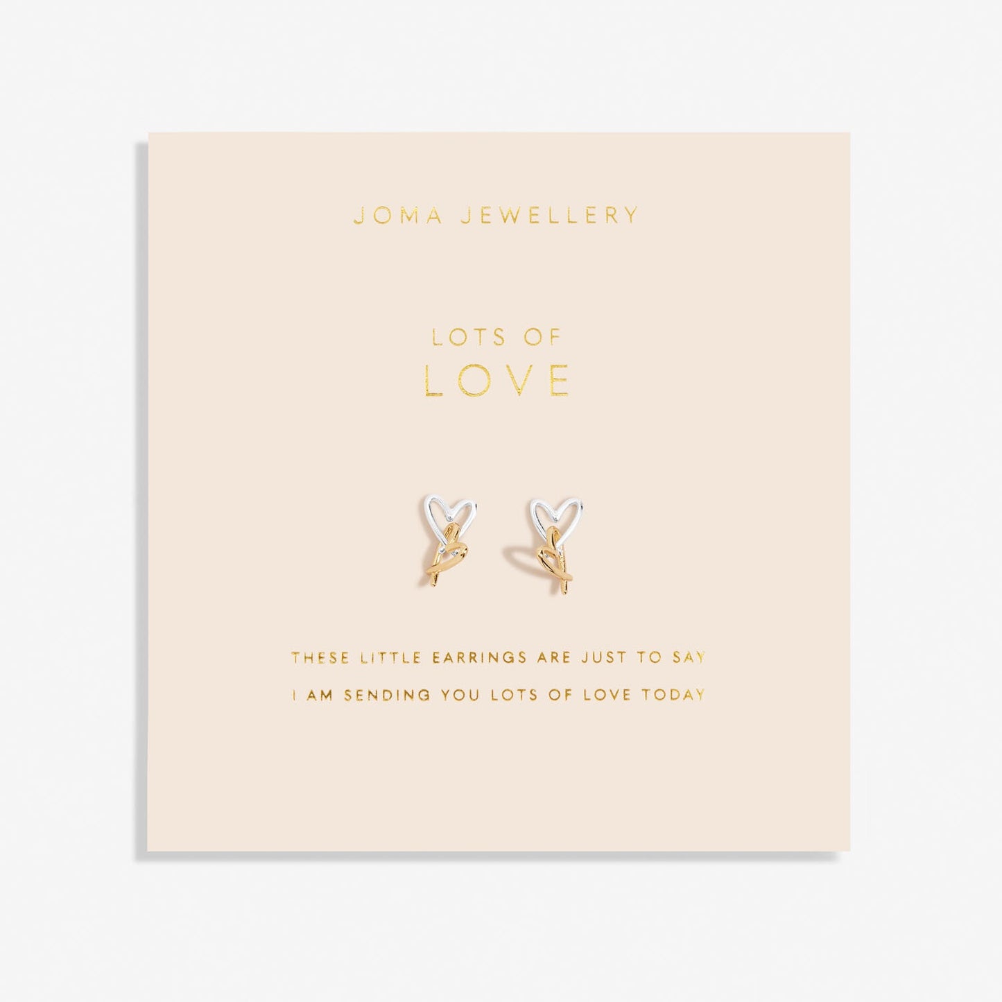 Joma Jewellery Forever Yours 'Lots Of Love' Earrings 6767