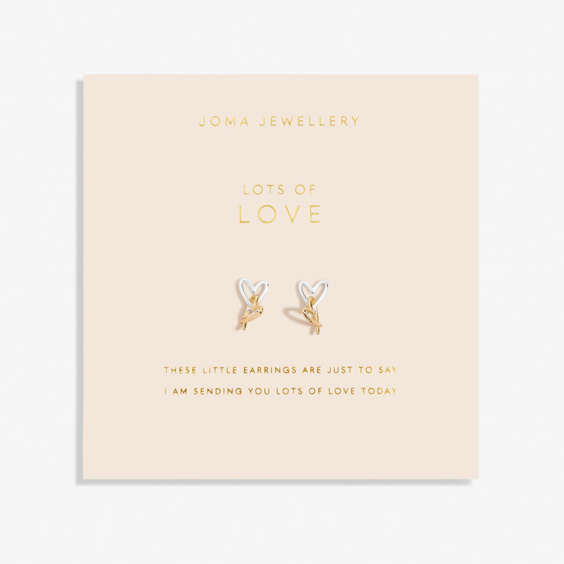 Joma Jewellery Forever Yours 'Lots Of Love' Earrings 6767