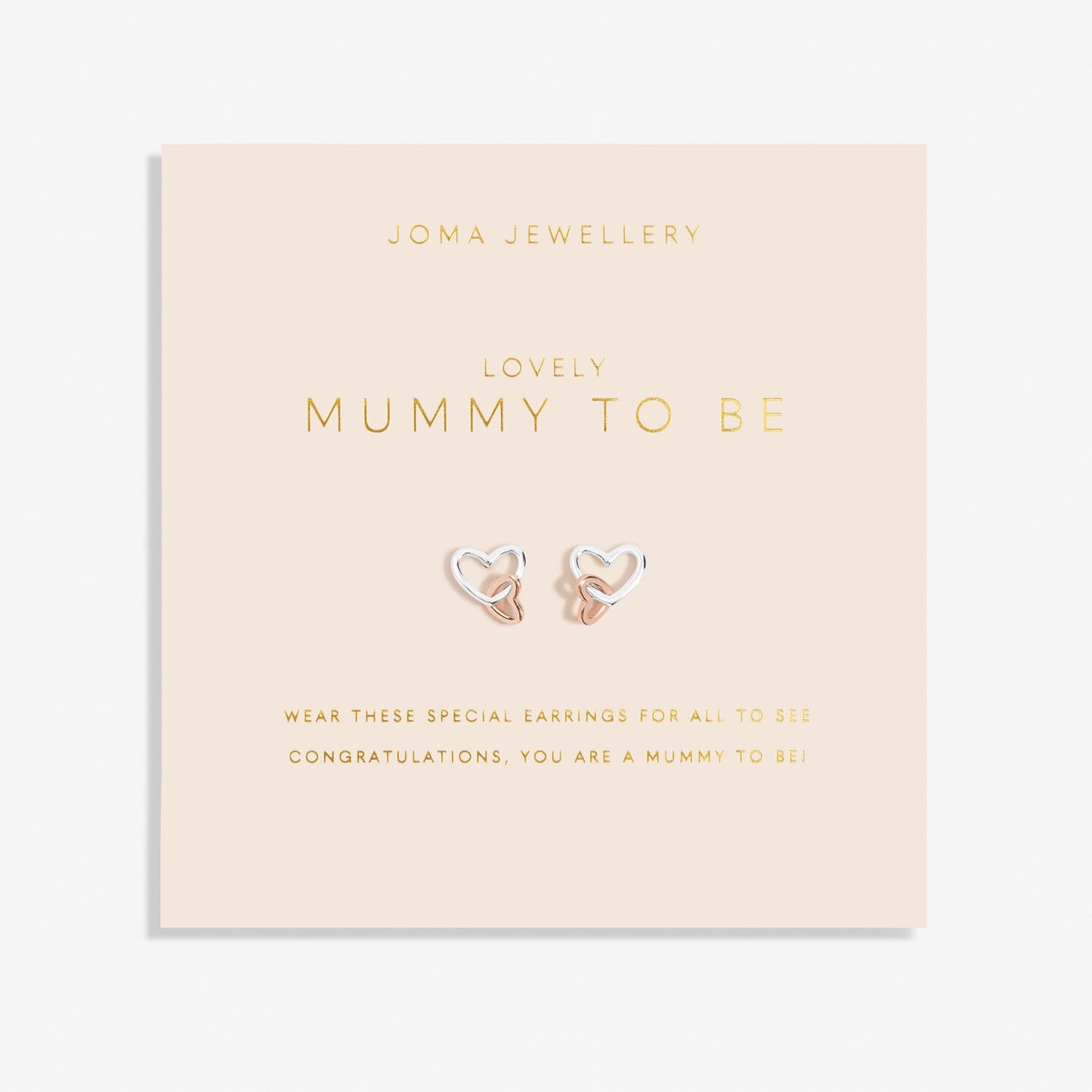Joma Jewellery Forever Yours 'Lovely Mummy To Be' Earrings 6770