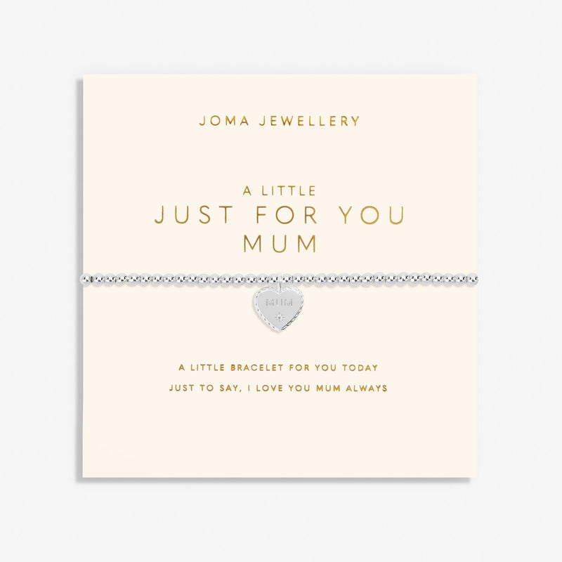 Joma Jewellery Mother's Day A Little 'Just For You Mum' Bracelet 6864