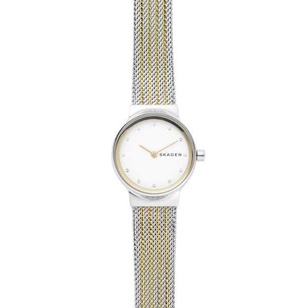 Skagen Ladies 2 Tone S/S Gold Watch SKW2698