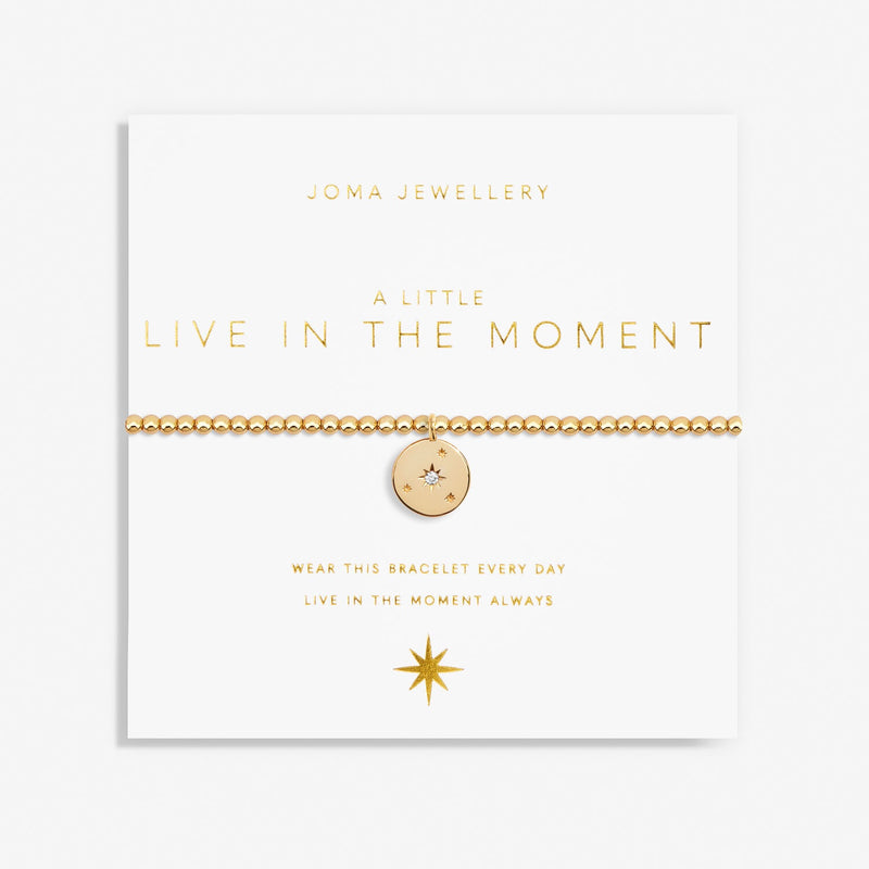 Joma Jewellery A Little 'Live In The Moment' Bracelet 6986