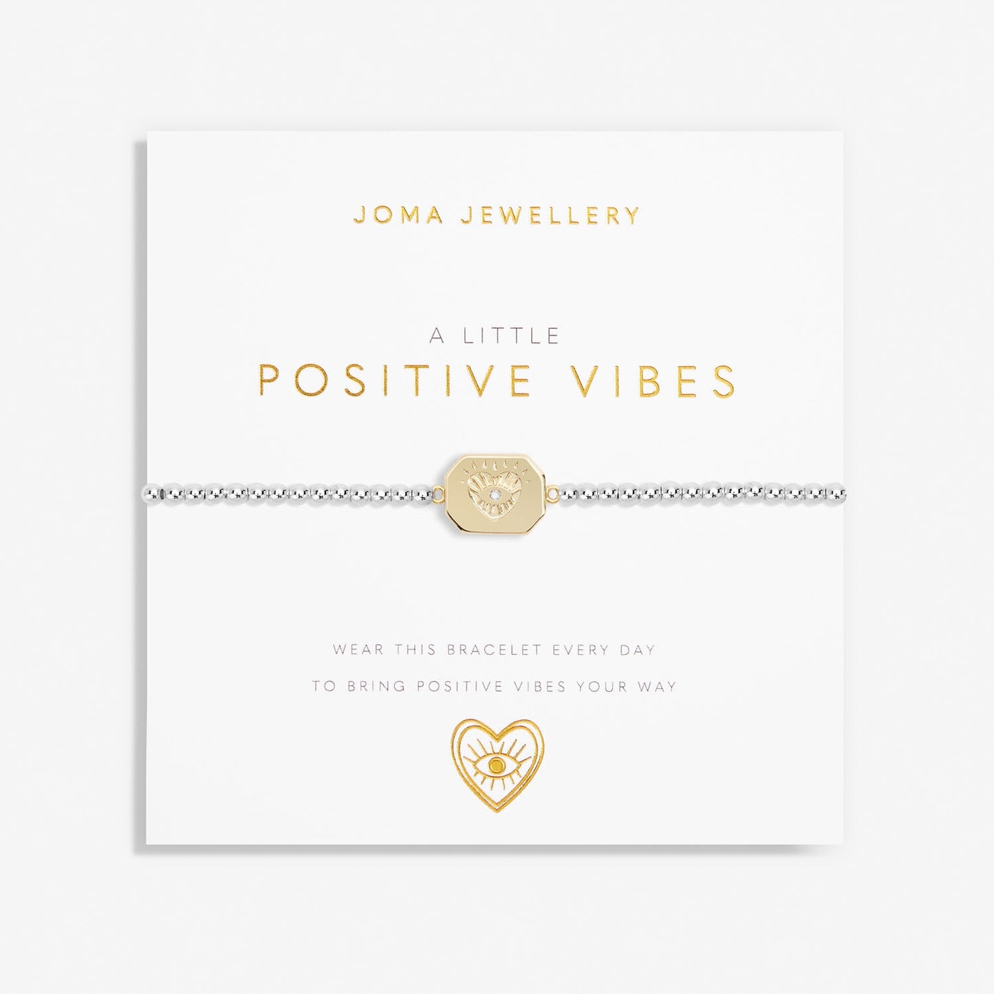 Joma Jewellery A Little 'Positive Vibes' Bracelet 7013