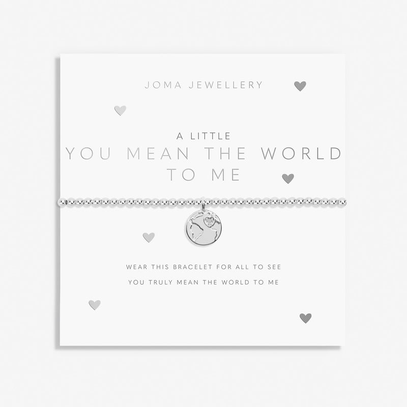 Joma Jewellery A Little 'You Mean The World To Me' Bracelet 7016