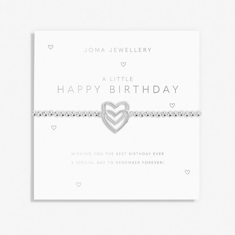 Joma Jewellery A Little 'Happy Birthday' Bracelet 7018
