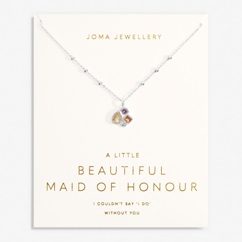 Joma Jewellery Bridal A Little 'Maid Of Honour' Necklace 7029