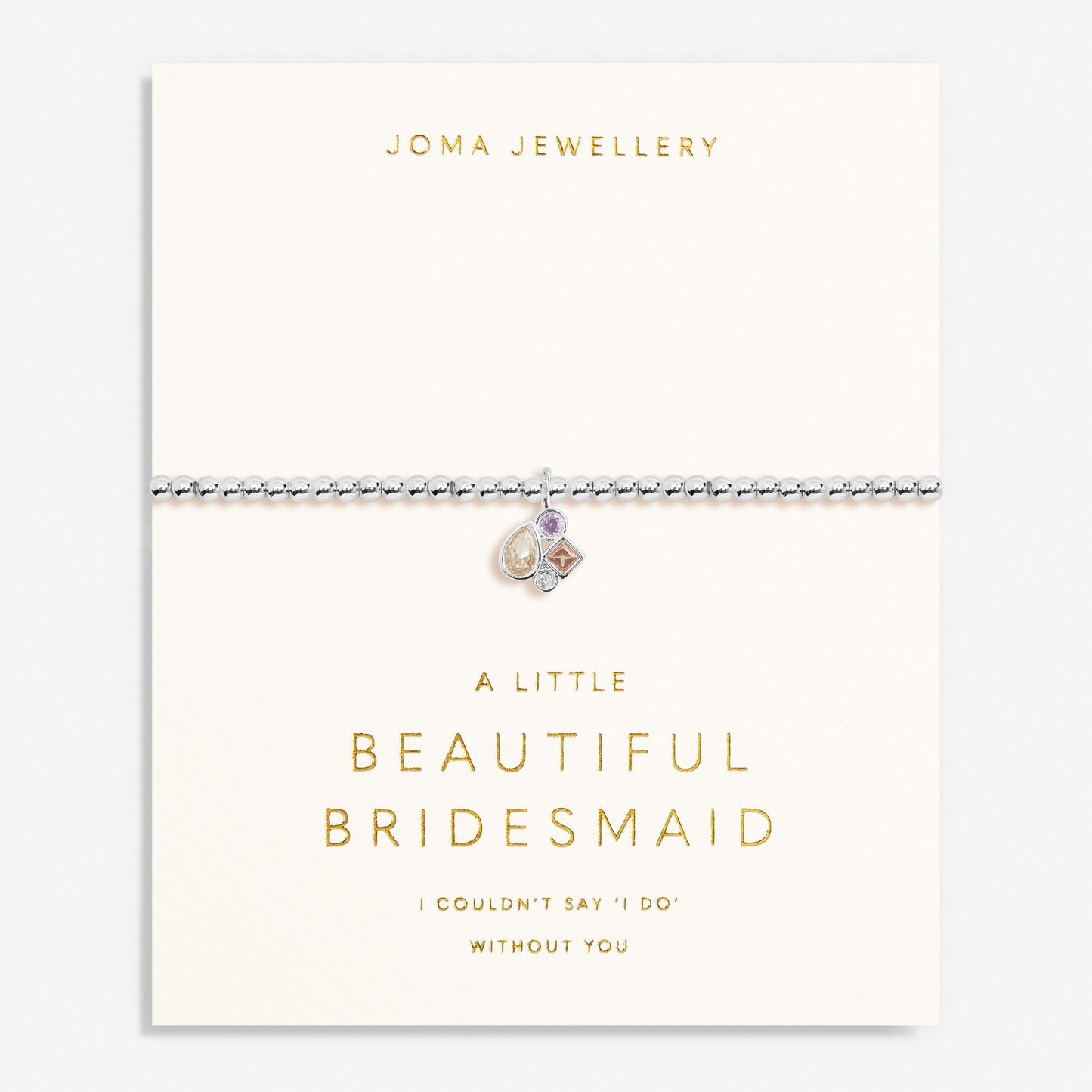 Joma Jewellery Bridal A Little 'Beautiful Bridesmaid' Bracelet 7031