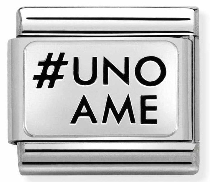 Nomination Charm #UNOAME (Uno a me uno a te) 330109-30