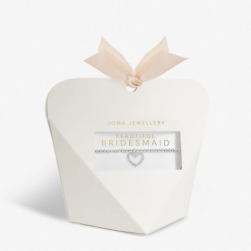 Joma Jewellery Bridal From The Heart Gift Box 'Bridesmaid' Bracelet 7151