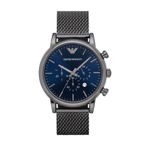 Armani Blue Dial Watch AR1979