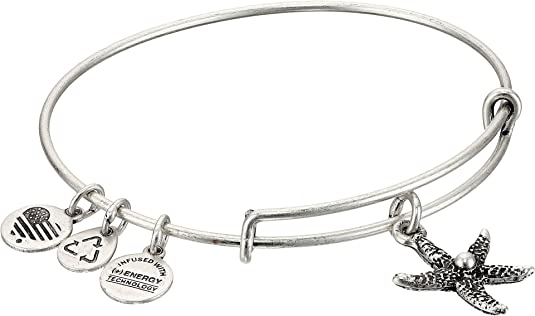 ALEX AND ANI STARFISH Charm Bangle - A09EB166RS