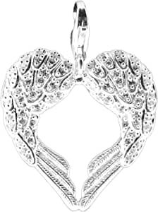 Thomas Sabo Silver Wings Heart Charm 0613-001-12