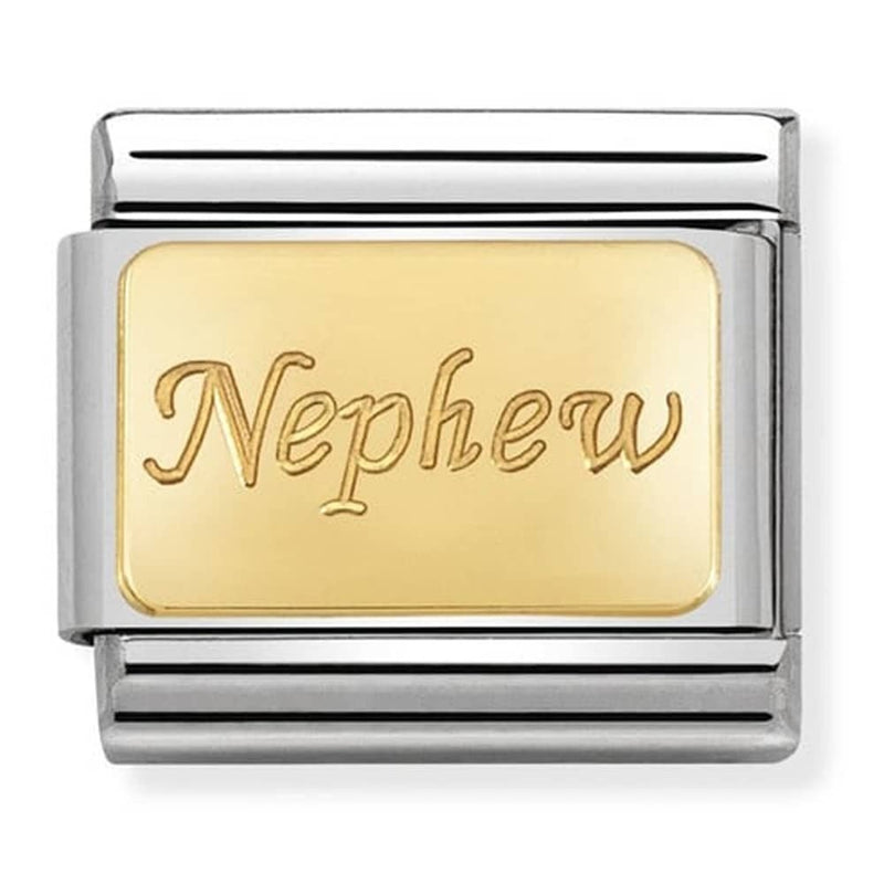 Nomination Gold Nephew Charm 030121-34