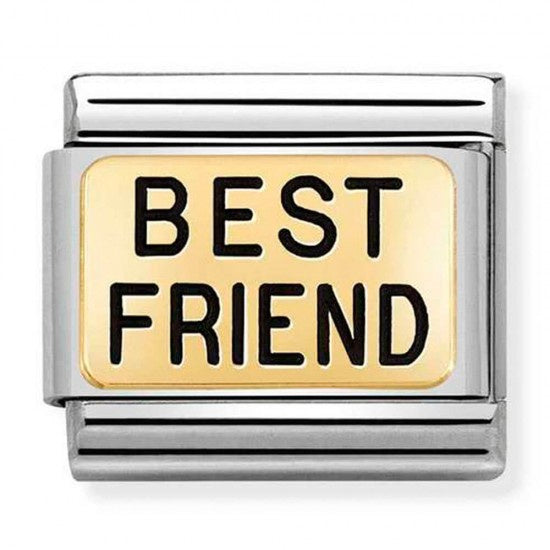 NOMINATION Gold best Friends Charm 030166-05