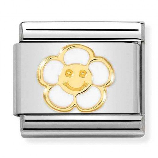 NOMINATION Gold Smile Flower 030272-59