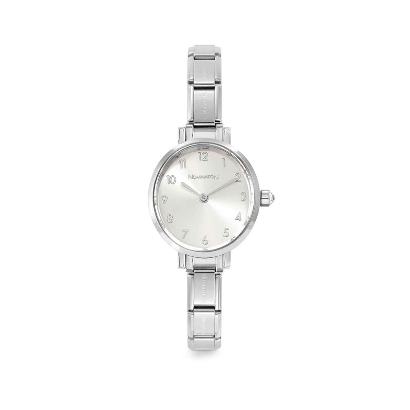 Nomination Paris Oval Silver Watch 076038/017