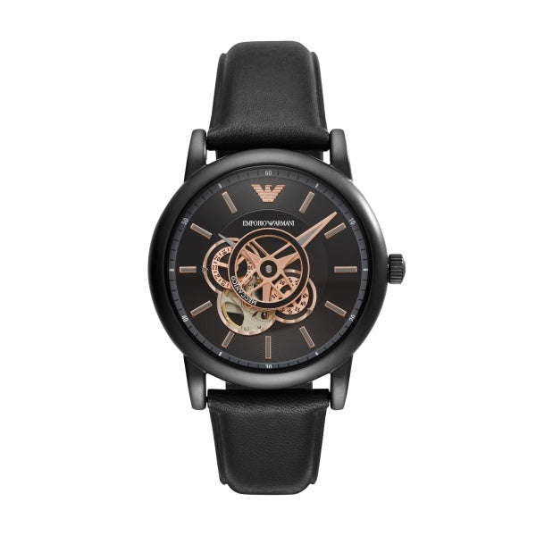 Emporio Armani Mens Meccanico Mechanical Watch AR60012