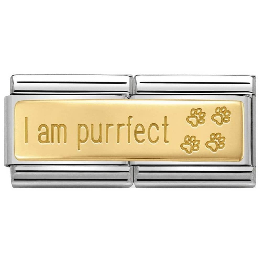 NOMINATION Double I am Purrfect Charm 030710-18