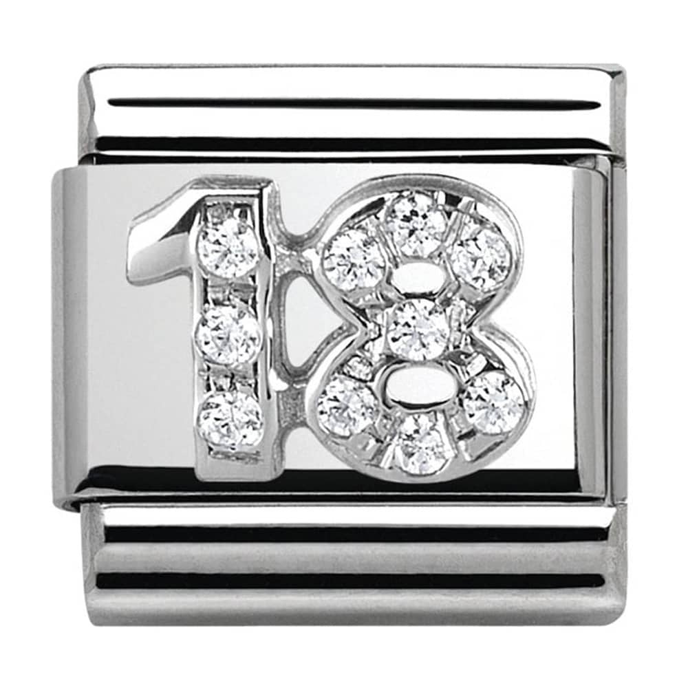 NOMINATION CZ 18 Charm 330304-18