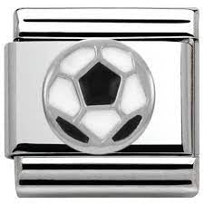 NOMINATION Enamel Football Charm 330202-13