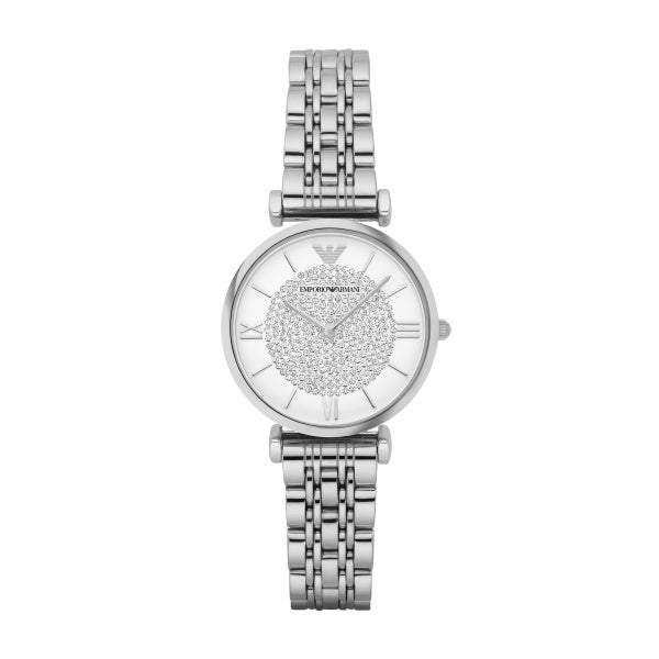 Armani s/s CZ dial watch AR1925