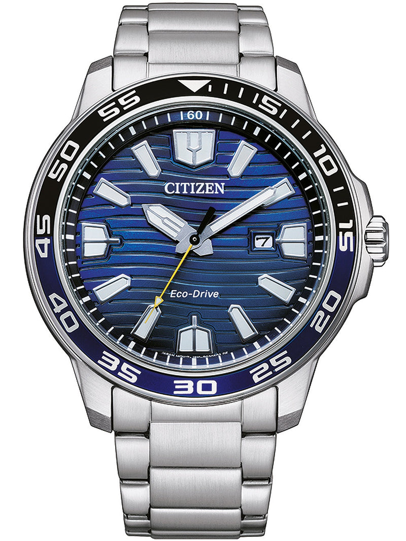 CITIZEN Eco-Drive WR100 Mens Watch 43mm AW1525-81L