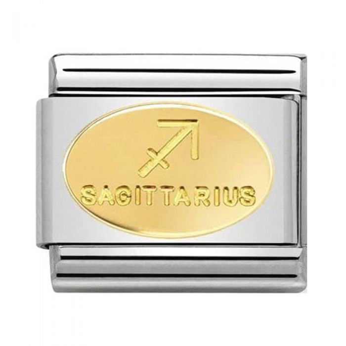 Nomination Gold Sagittarius charm 030165-09