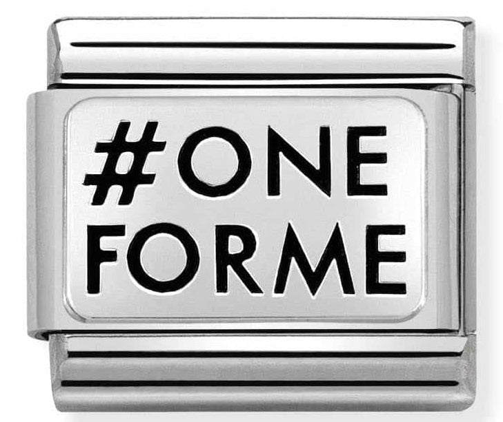 NOMINATION Charm #ONEFORME (One for me one for you) 330109-28