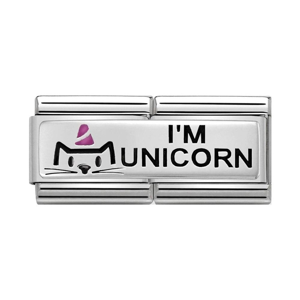 NOMINATION Enamel I'm Unicorn Charm 330721-04