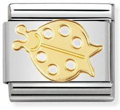 Nomination Gold Ladybird Charm 030114-03