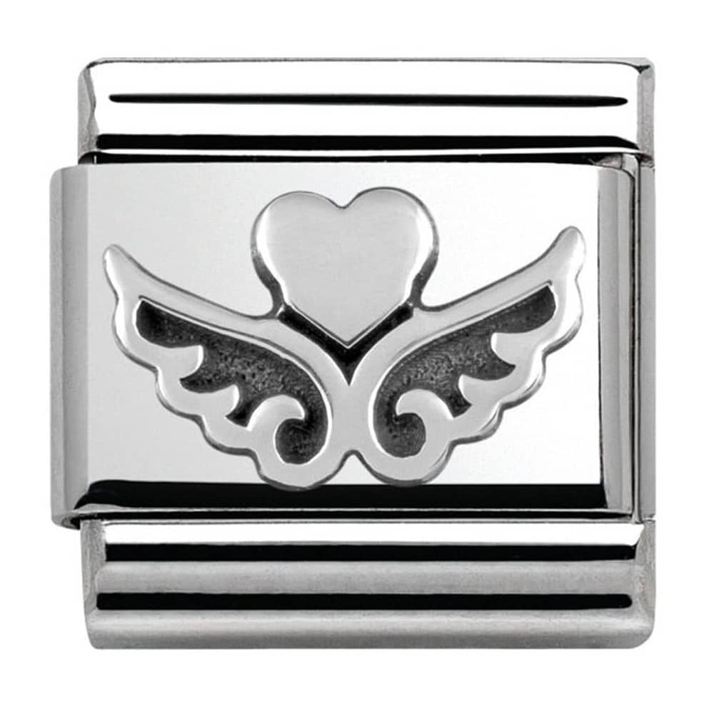 NOMINATION Heart Wings Charm 330101-13