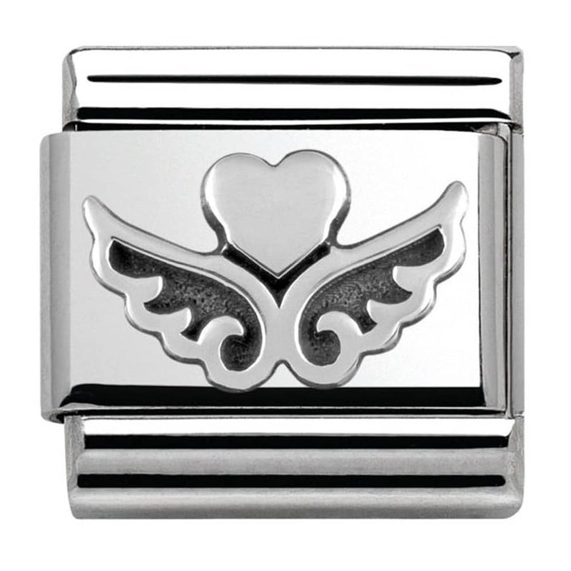 Nomination Heart Wings Charm 330101-13