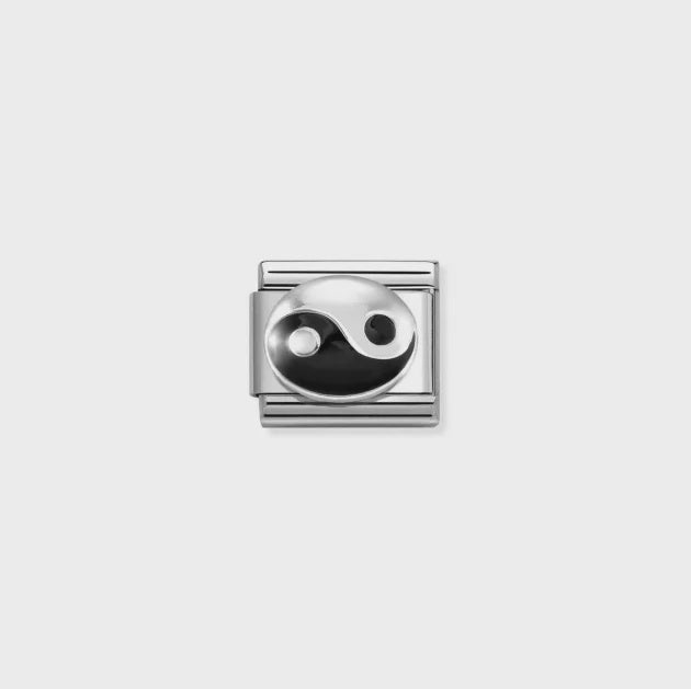 NOMINATION Silver & Enamel Tao Charm 330204/28