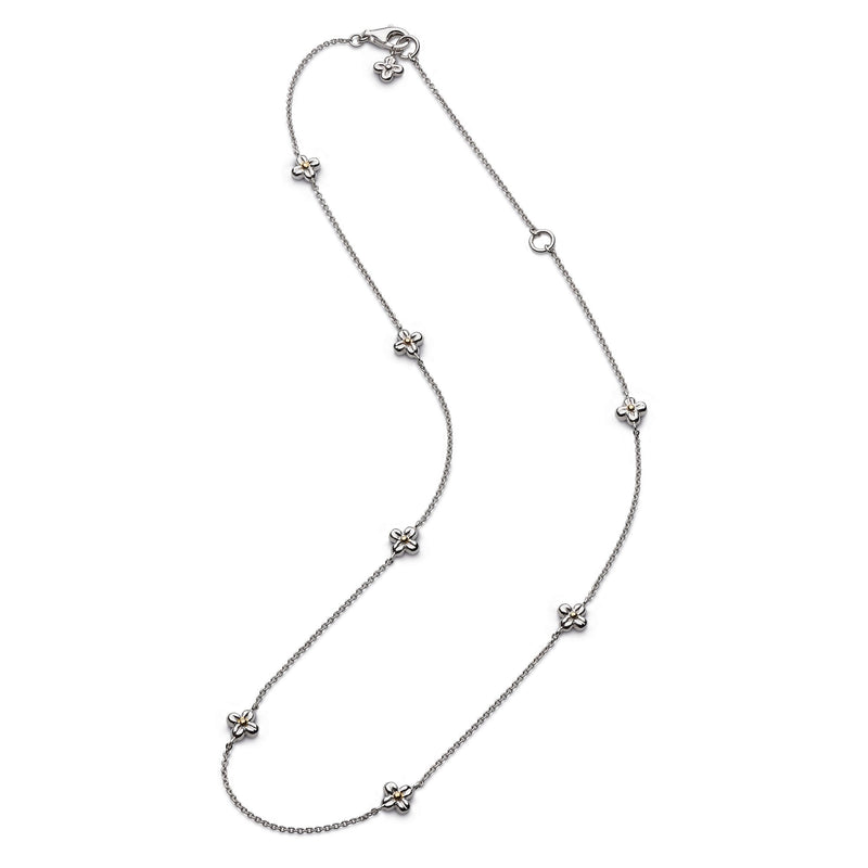 Kit Heath Blossom Flyte Honey Flower 16" Station Necklace 90343GRP