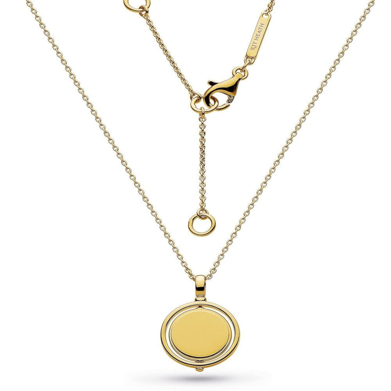 Kit Heath Empire Revival Round Spinner Gold Plate 17" Necklace 90385GD029