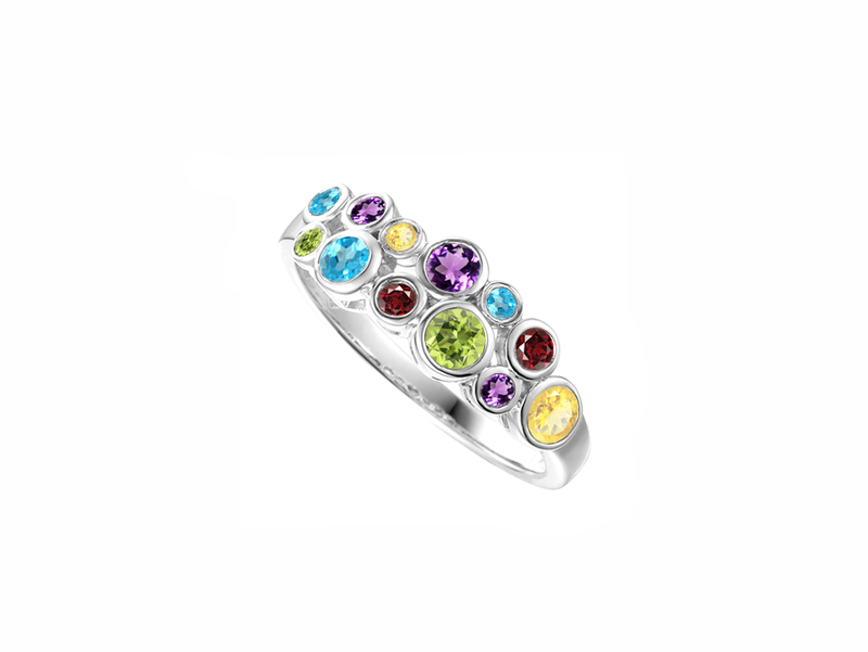 Amore Rhapsody in Colour Ring 9106RSILMIX