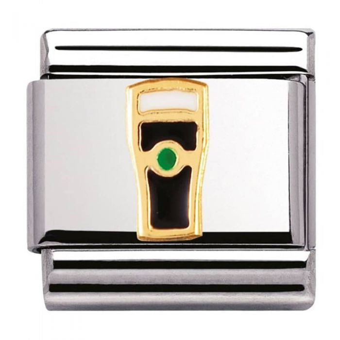 NOMINATION Classic Gold Irish Beer Charm 030250 04