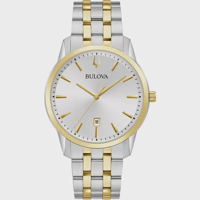 Bulova Gents Sutton Two Tone Watch 98B385