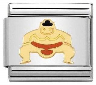NOMINATION Gold Sumo Charm 030259-20