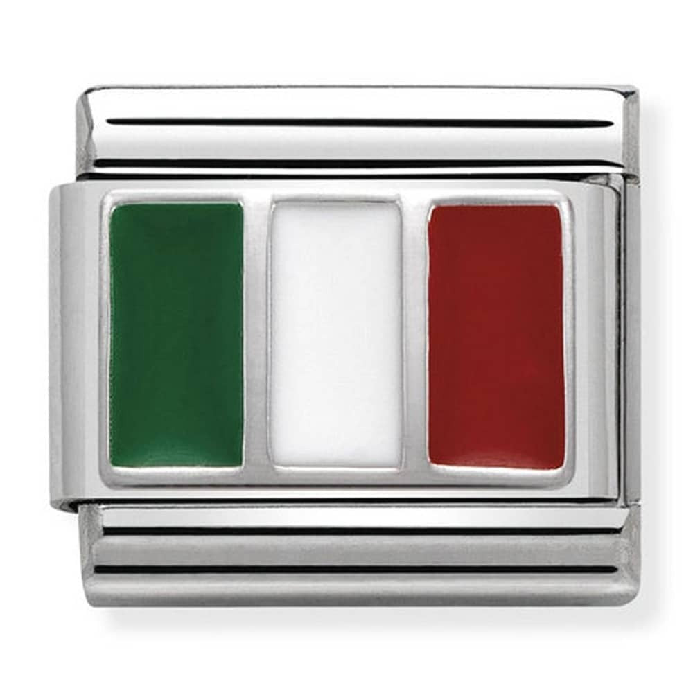 NOMINATION Charm Italy Flag 330207-16
