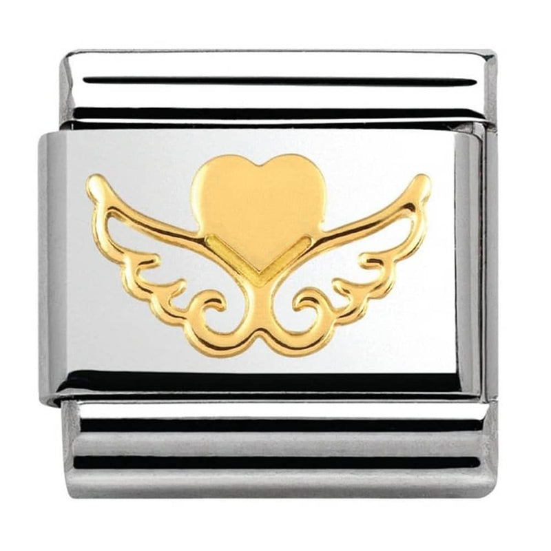 Nomination Love heart with wings 030116-20
