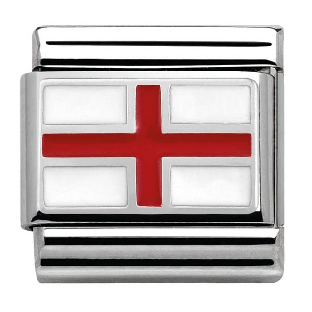 NOMINATION England Flag Charm 330207-03