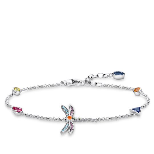 Thomas Sabo Multistone Dragonfly Bracelet A1839-314-7-L19V