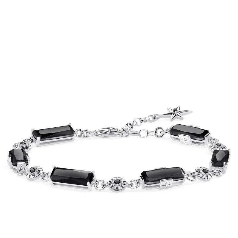 Thomas Sabo Black Magic Stones Star Bracelet A1912-641-11-L19v