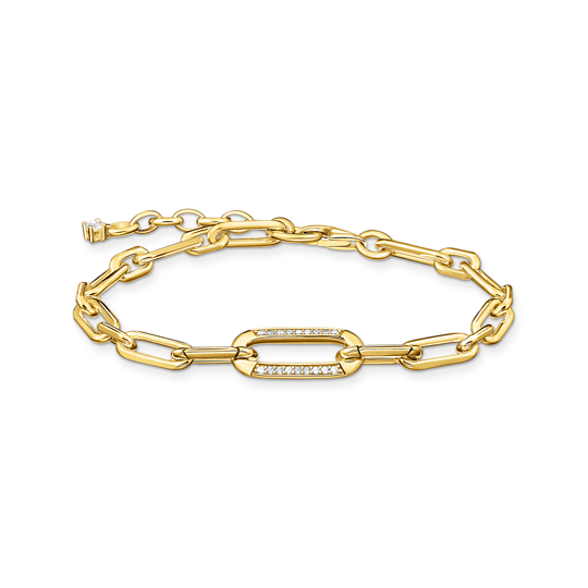 Thomas Sabo Link Bracelet Yellow Gold Plated A2032-414-14-L19V